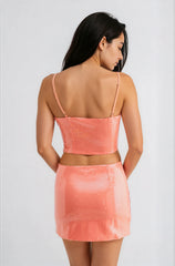 Cabo Sequin Skirt Set