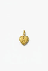 Initial Heart Charm
