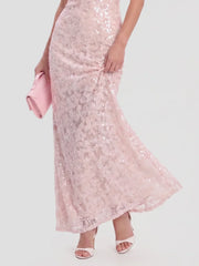 Halter Neck Backless Bodycon Maxi Dress