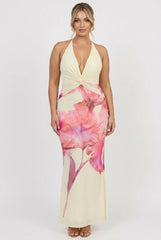 Nerissa Halter Maxi Dress