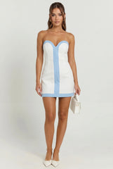 Sunset Sculpt Romper Mini Dress