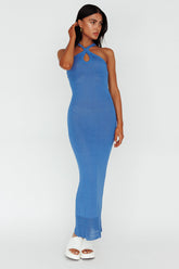 Nalu Keyhole Knit Maxi Dress Tide