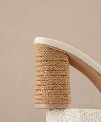 Vacation Ready Raffia Heeled Sandal