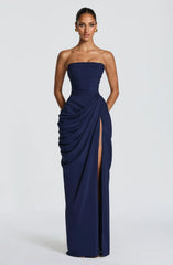 Cyra Maxi Dress Navy