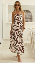 Jaylene Maxi Dress - Luna Mocha