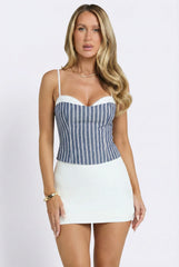 Amalfi Sweetheart Stripe Cami