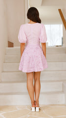 Calanthe Mini Dress - Lilac