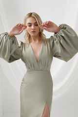 India Dress - Sage