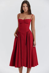 Briallen Fresh Structured Dress - Sleek, Modern Silhouette