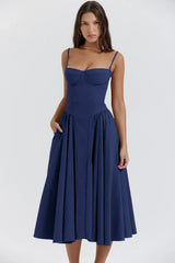 Briallen Fresh Structured Dress - Sleek, Modern Silhouette