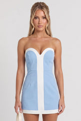 Sunset Sculpt Romper Mini Dress