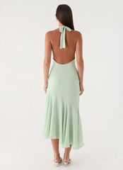 Darline Midi Dress - Pistachio