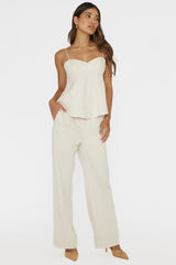 Mistie Cami Strap Top Bone