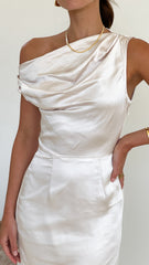 Harlowe Maxi Dress - Champagne