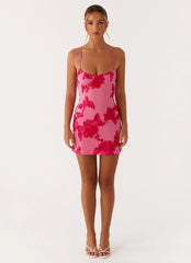 Alivia Micro Mini Dress - Pink